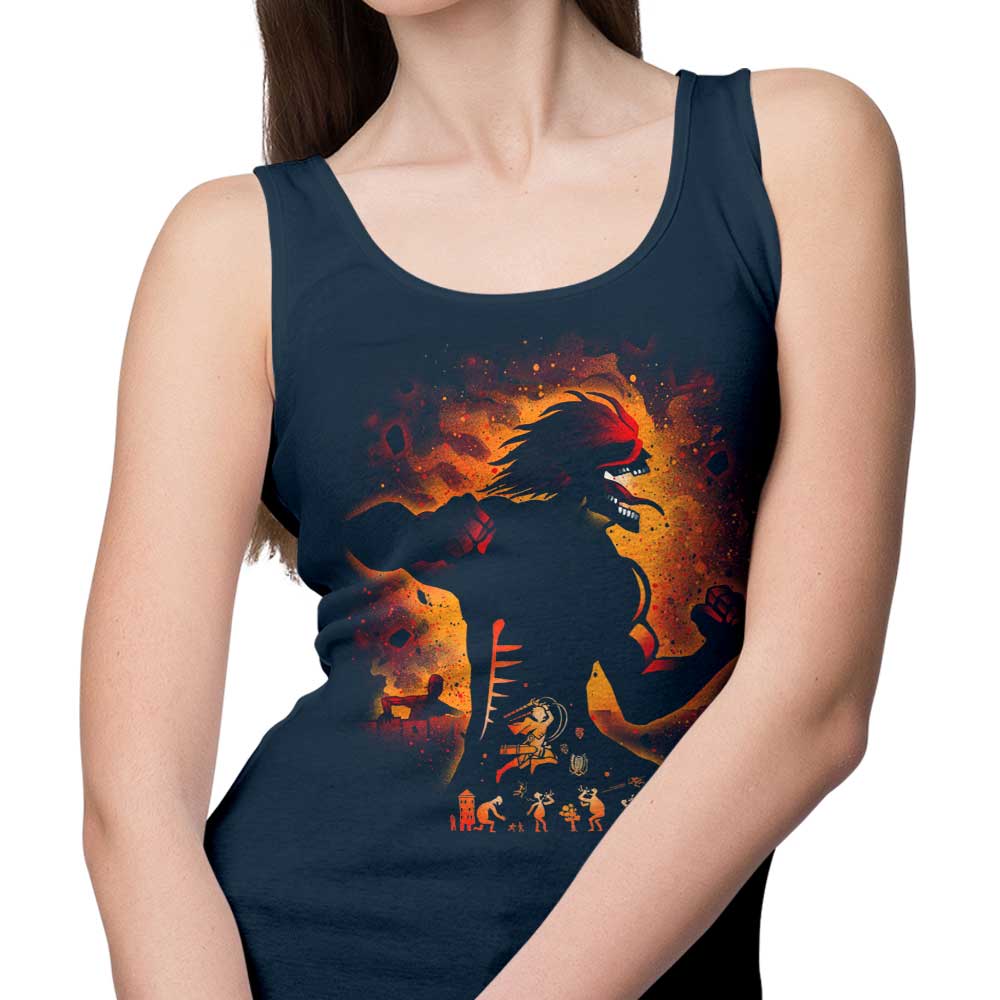 Alemaglia's Attack Titan Comfortable Cotton Tank Tops for Men and Women