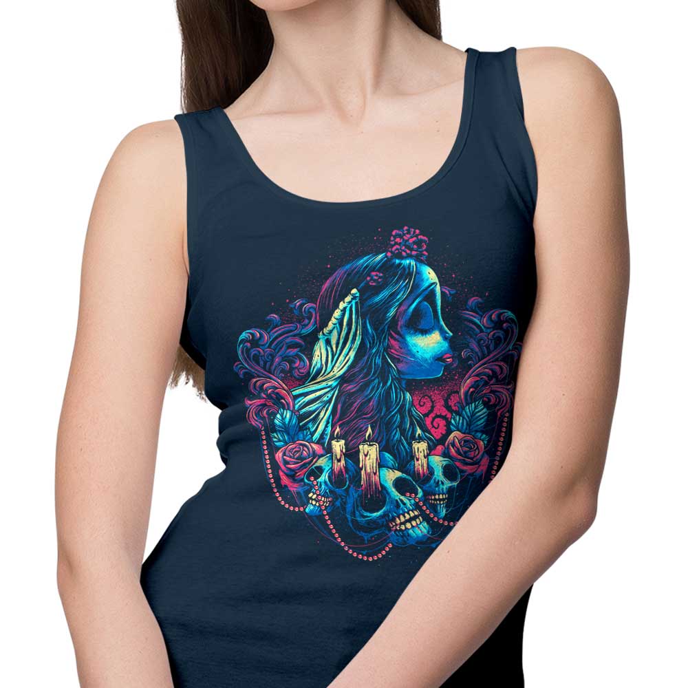 Stylish Colorful Bride Unisex and Women's Tank Tops