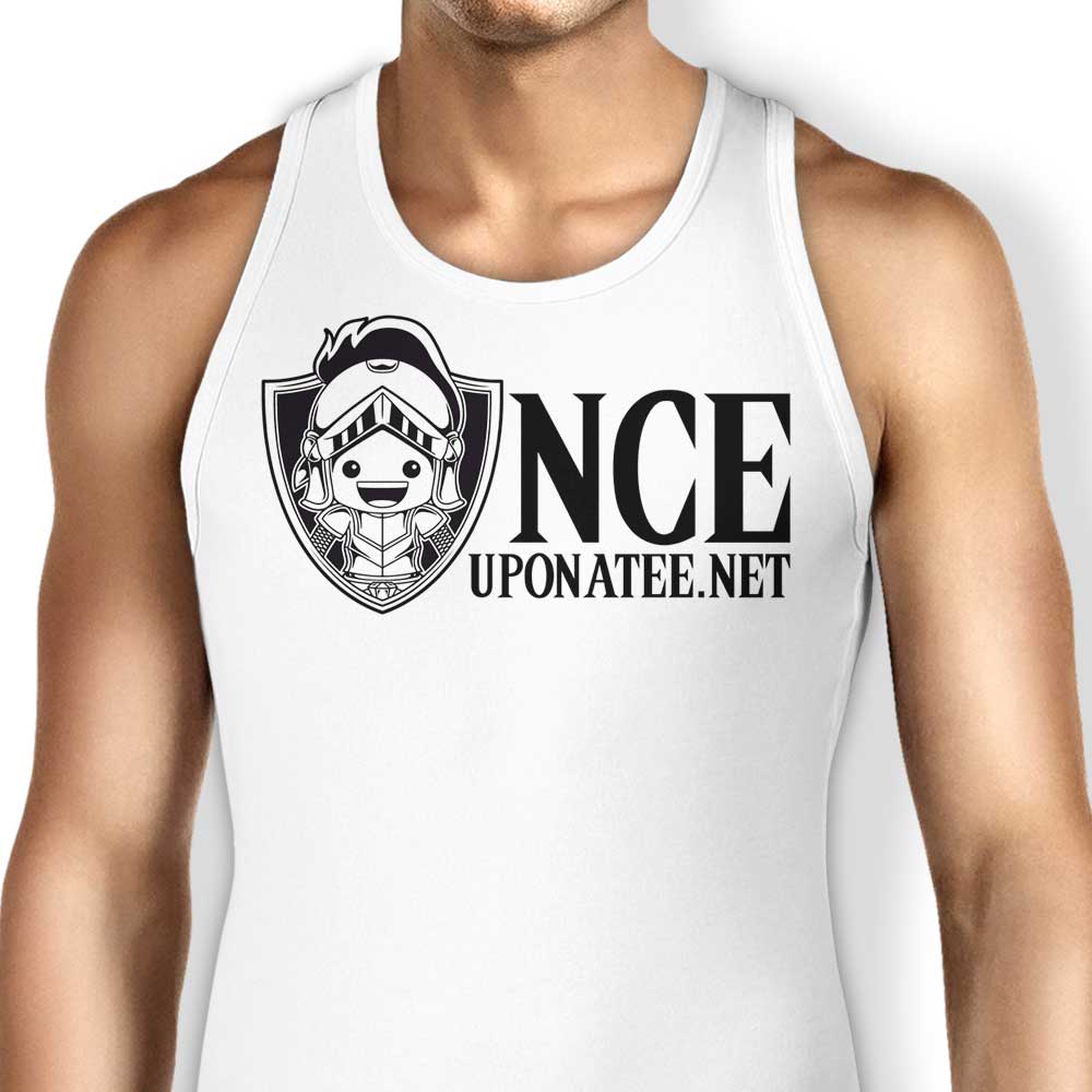Once Upon a Tee OUAT Shield Logo Men's and Women's Tank Top Collection