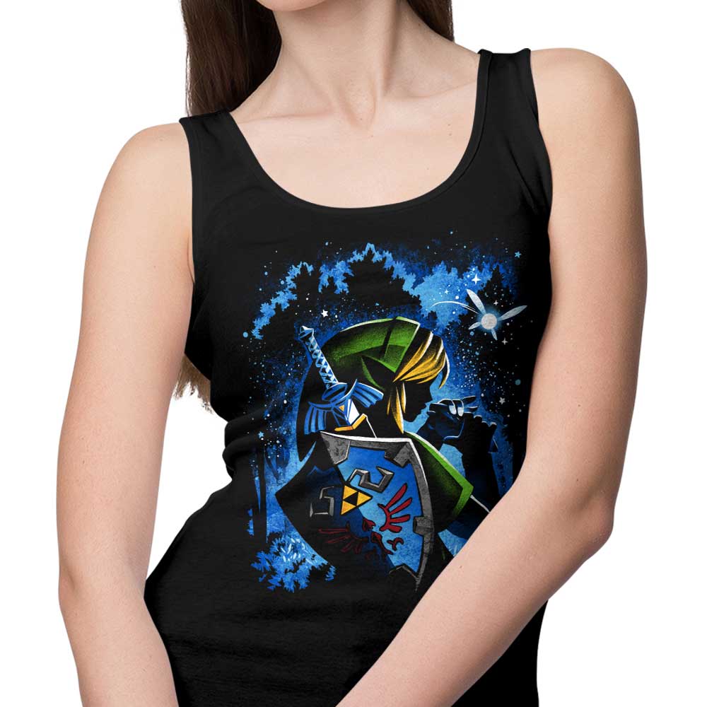 Heroic Ocarina-themed Tank Top for Fashion Enthusiasts