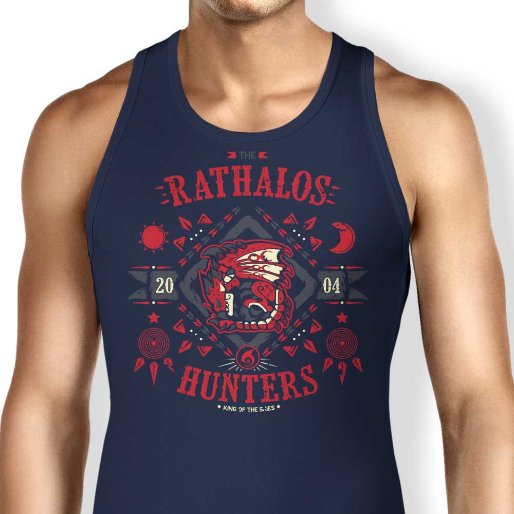 Soulkr's Stylish Rathalos Hunters Tank Top for Fashionable Wear