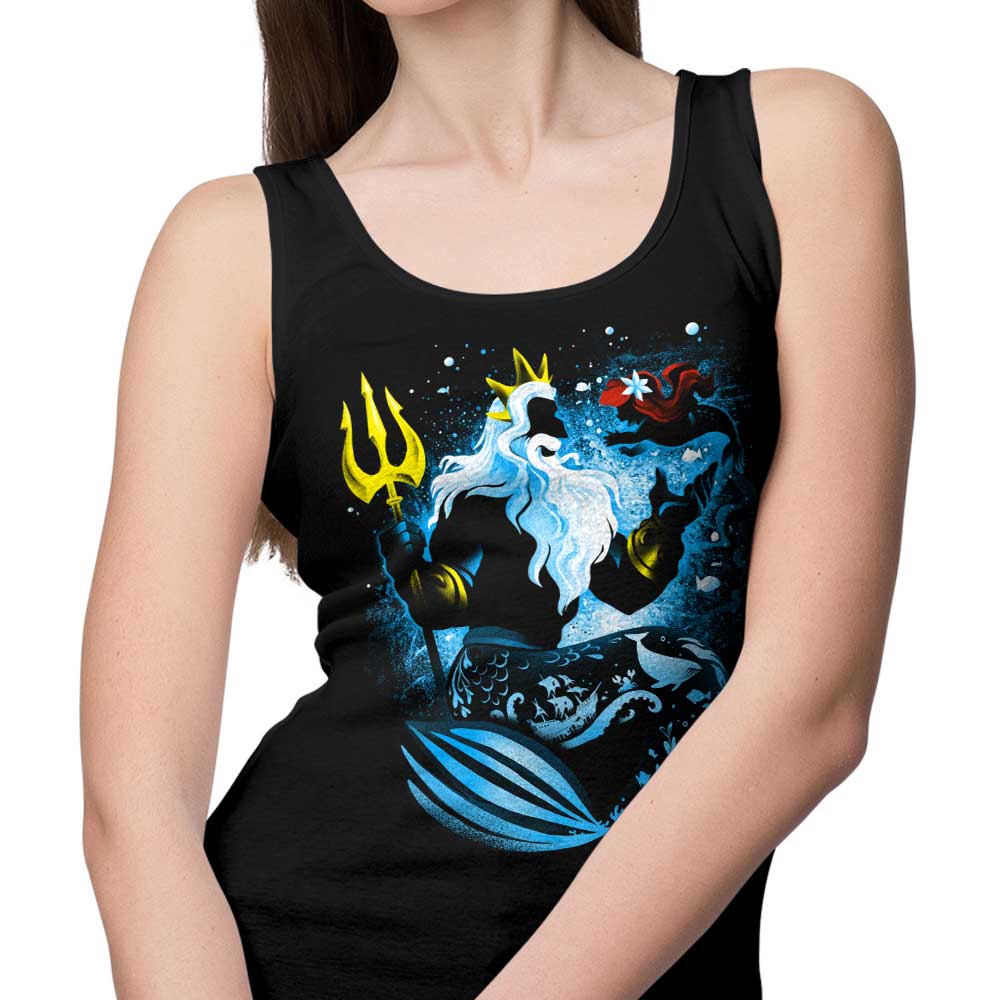 The Majestic King of the Sea - Men's and Women's Unisex Tank Tops