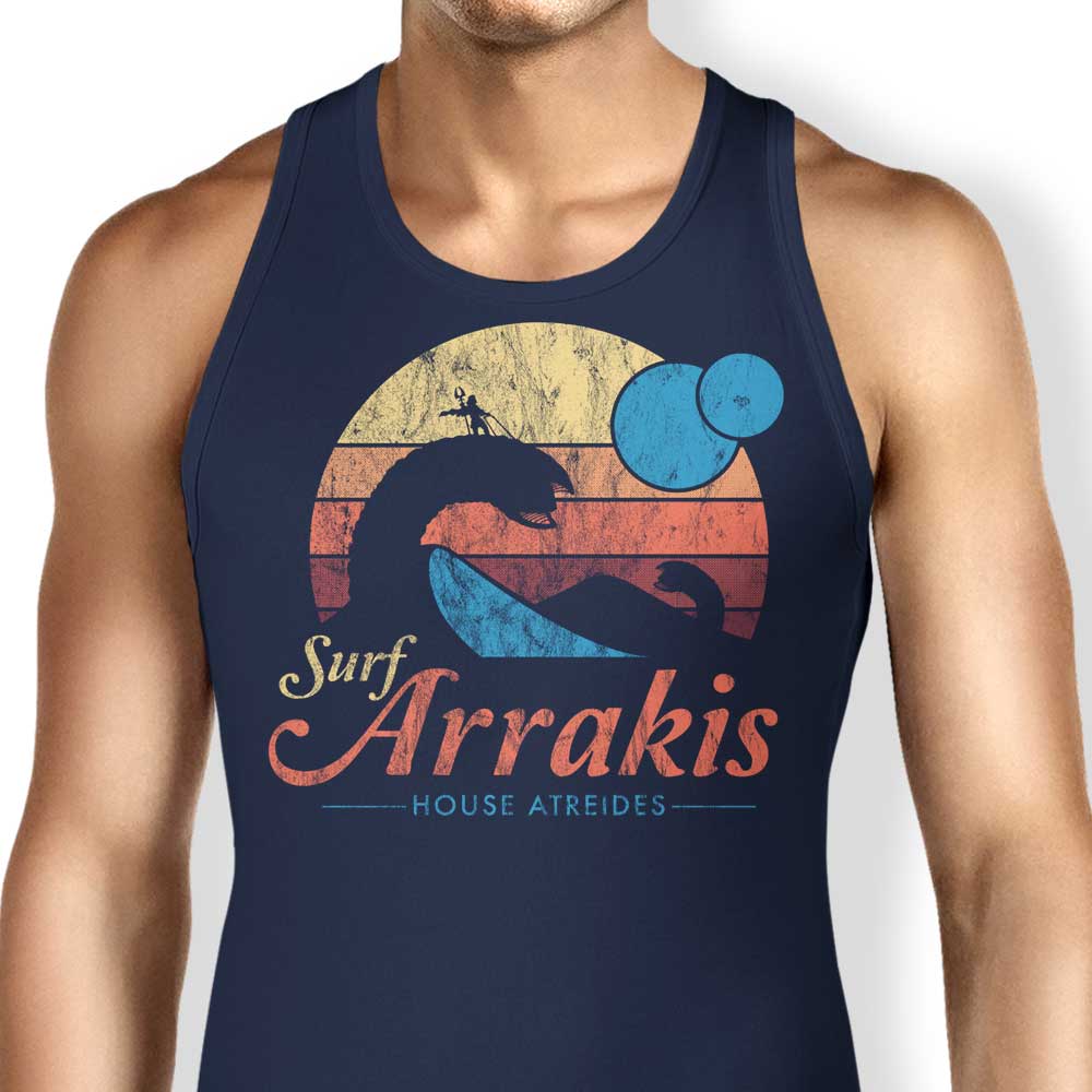 Surfing Tank Top - Surf Arrakis by Nemons