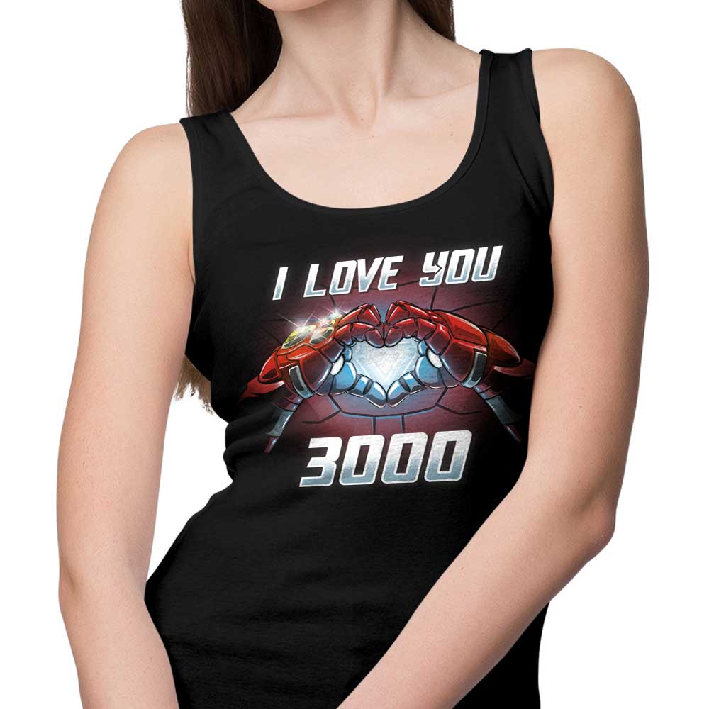 Soft and Comfortable 'I Love You 3000' Unisex & Women's Tank Tops