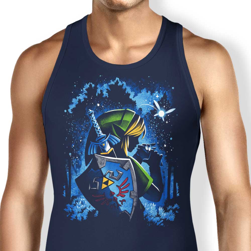 Heroic Ocarina-themed Tank Top for Fashion Enthusiasts