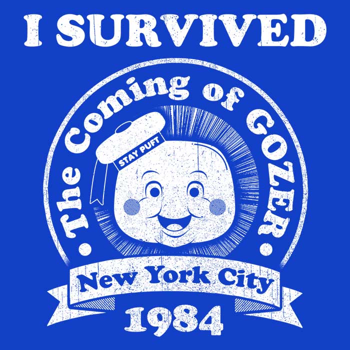 Cool 'I Survived Gozer' Unisex Tank Top
