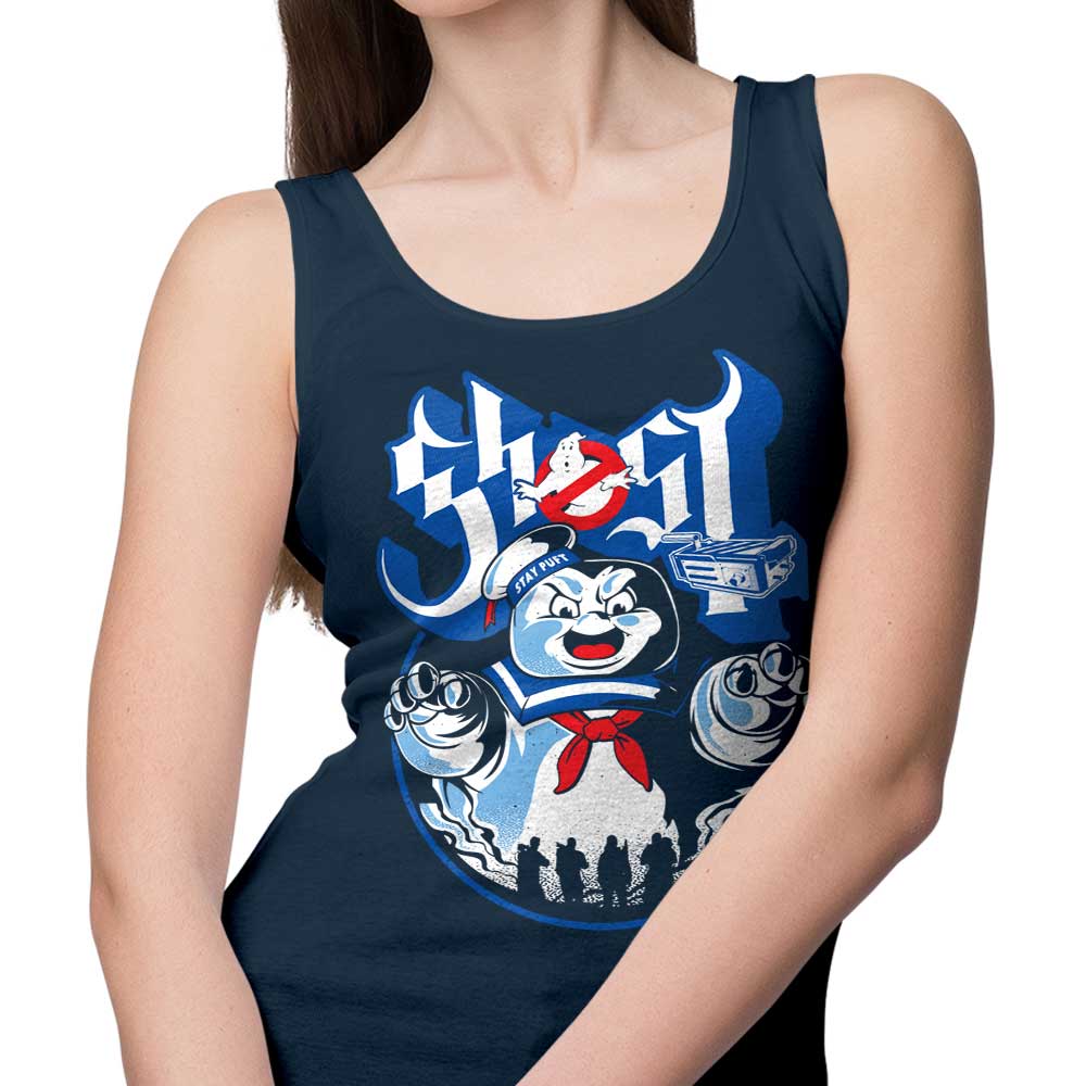 Stay Puft Stylish Tank Top by Dracula Byte