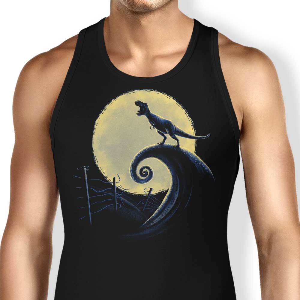 Teesgeex's Terrifying Jurassic Nightmare Tank Top