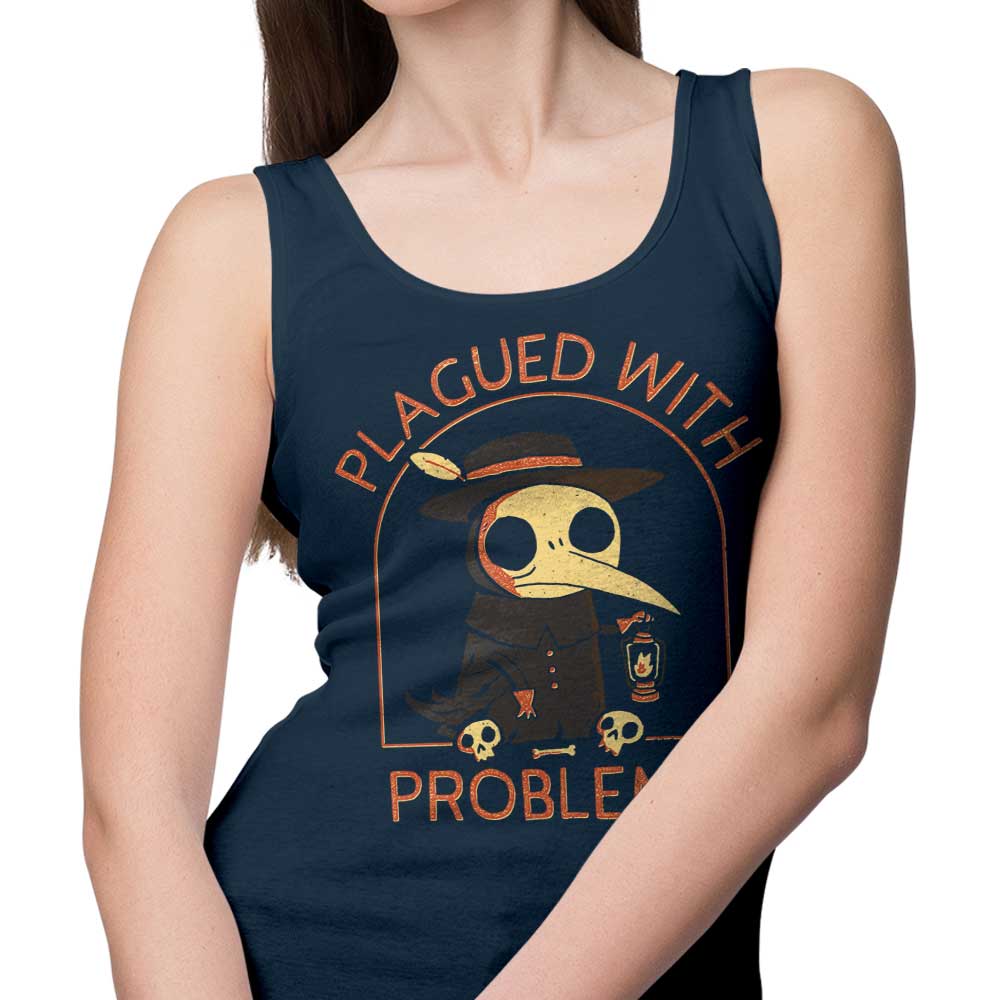 Tank Top - Troubled with Issues by DinoMike