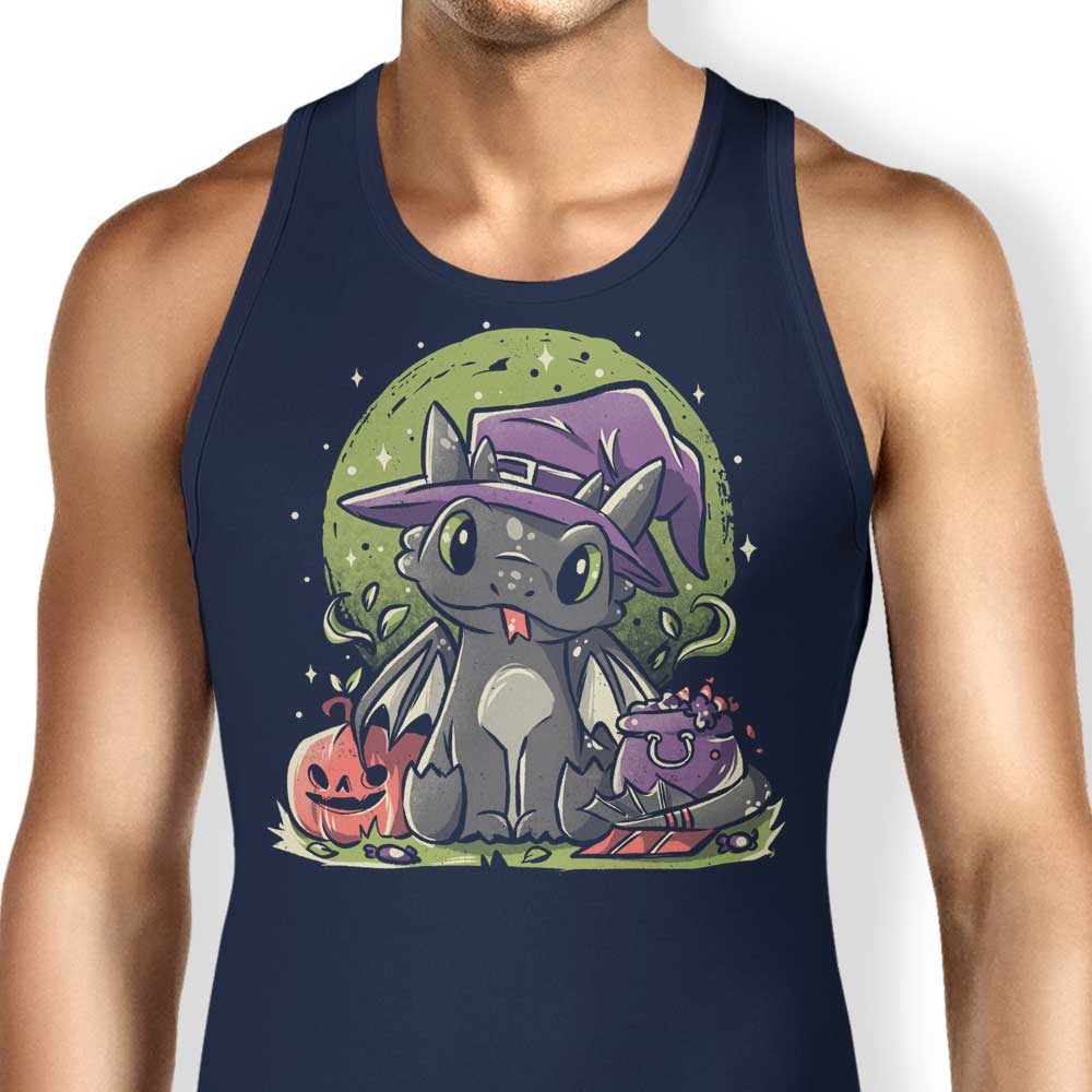 Spooky Fury Halloween-themed Men's and Women's Unisex Tank Top