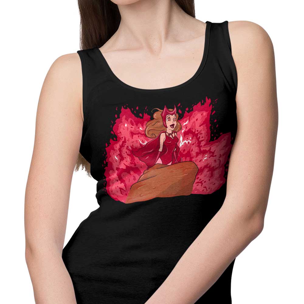 The Little Witch Design Unisex and Women's Tank Tops