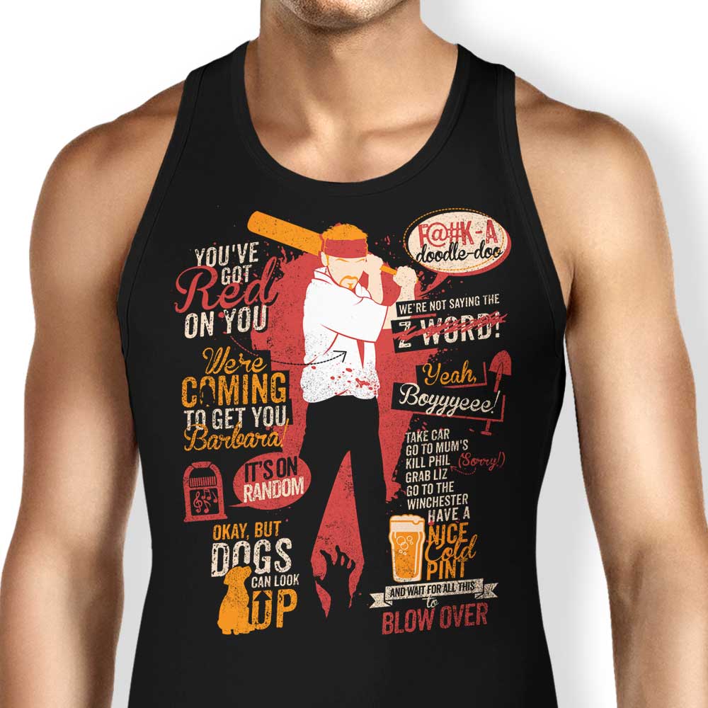 Shaun Quotes Inspirational Men's and Women's Unisex Tank Top Apparel