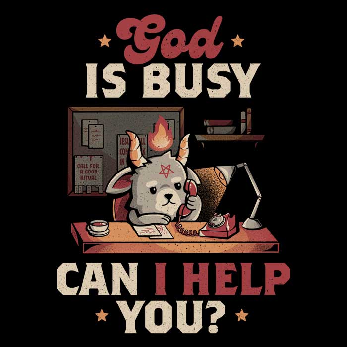 Edu.ely's 'God is Busy' Comfortable Unisex and Women's Tank Tops