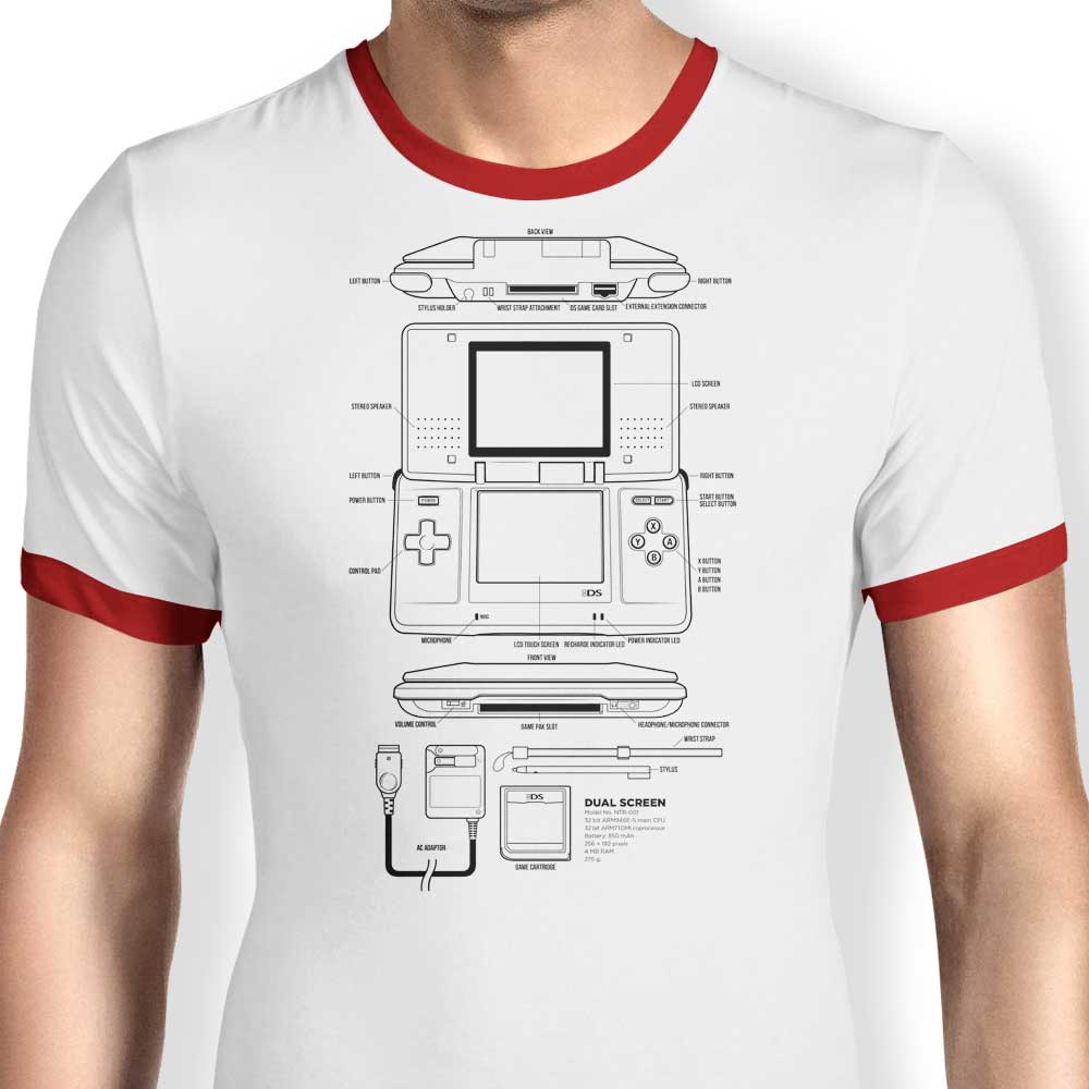 Adam Works Men's Classic Ringer T-Shirt - DS Edition
