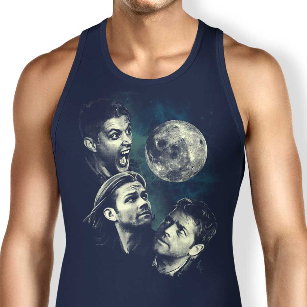 Three Super Moon Stylish Tank Top for Fashionable Wear