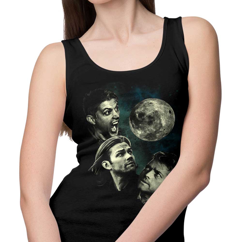 Three Super Moon Stylish Tank Top for Fashionable Wear