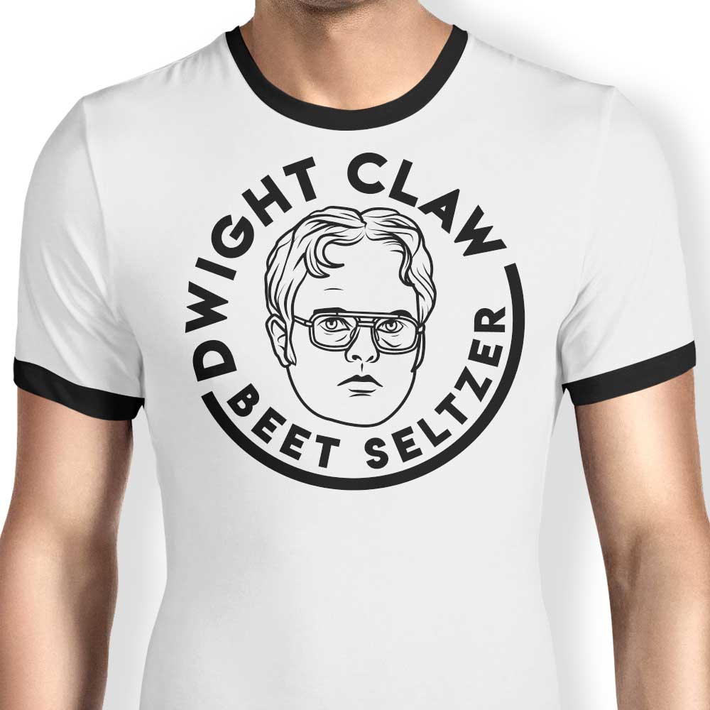 Dwight Claw Men's Ringer Style T-Shirt by CoD Designs