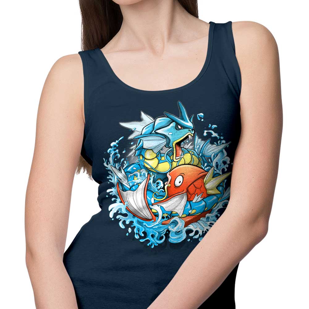 Alemaglia Slash Koi Men's and Women's Comfortable Tank Tops