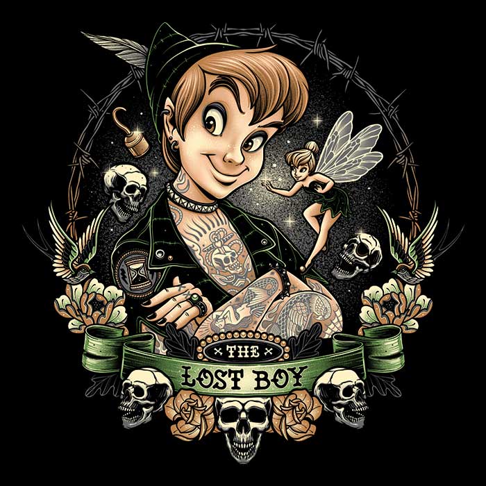 Lost in Neverland - Comfortable and Lightweight Unisex and Women's Tank Tops