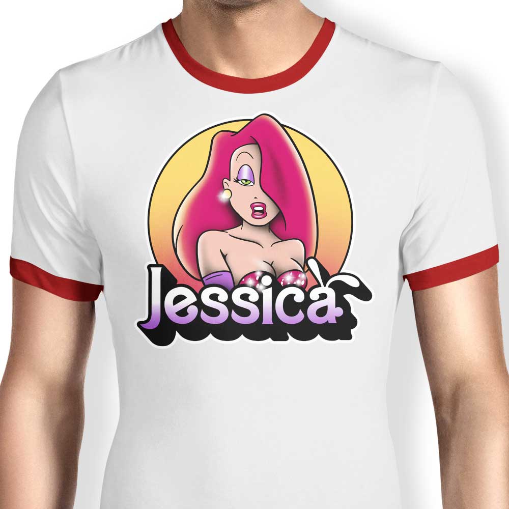 Men's Getsousa Jessica Premium Ringer T - Shirt in S to 4XL Sizes