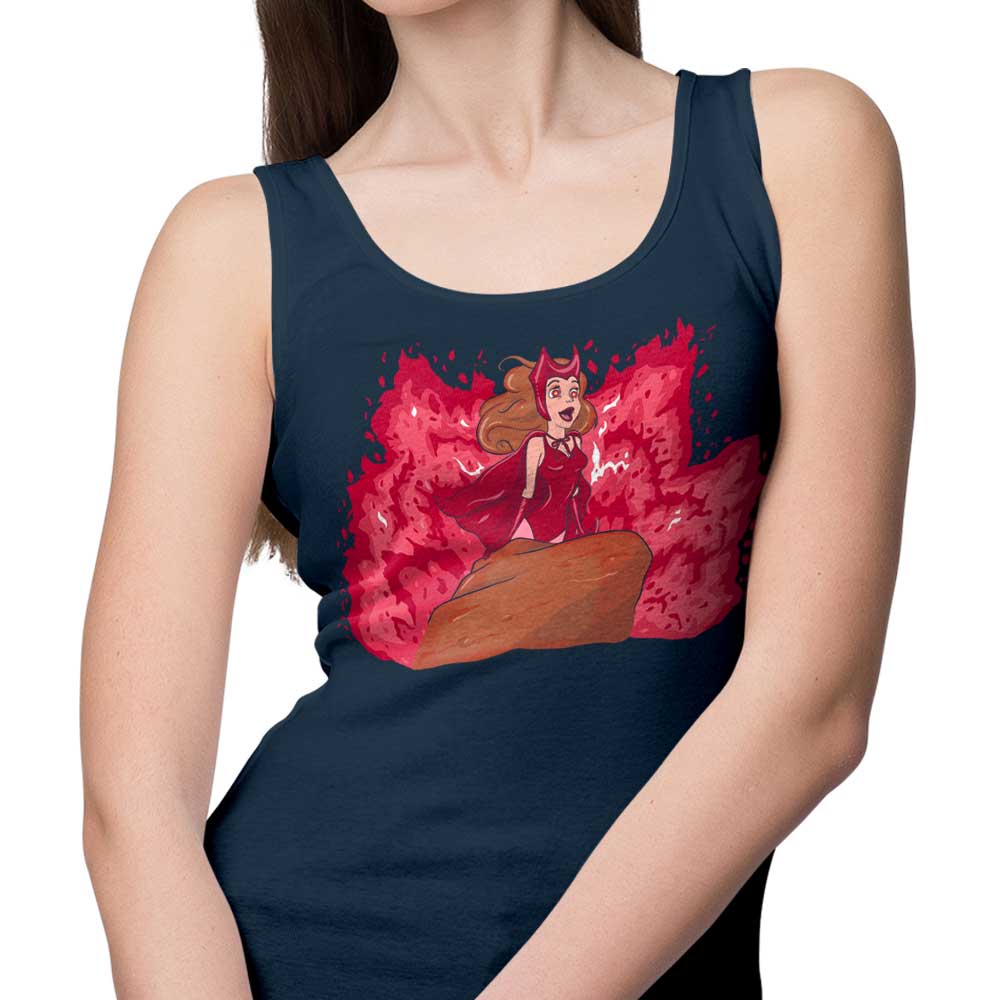 The Little Witch Design Unisex and Women's Tank Tops