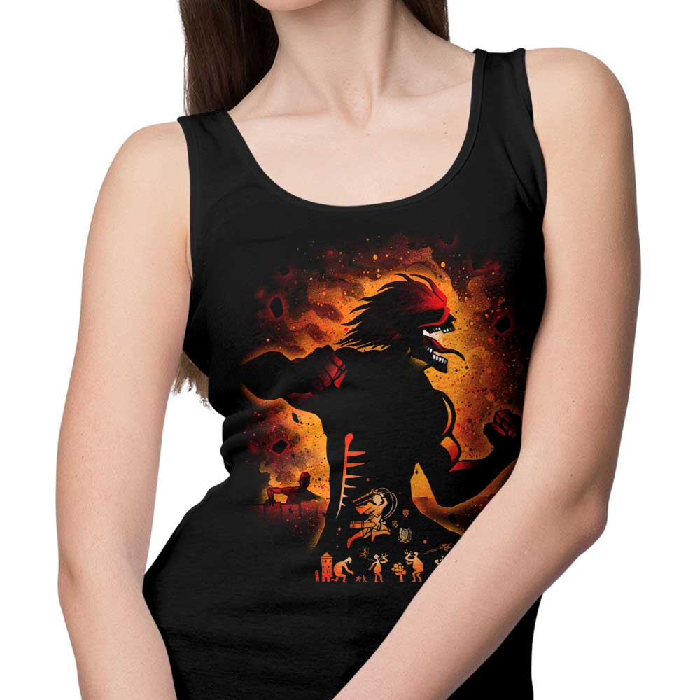 Alemaglia's Attack Titan Comfortable Cotton Tank Tops for Men and Women