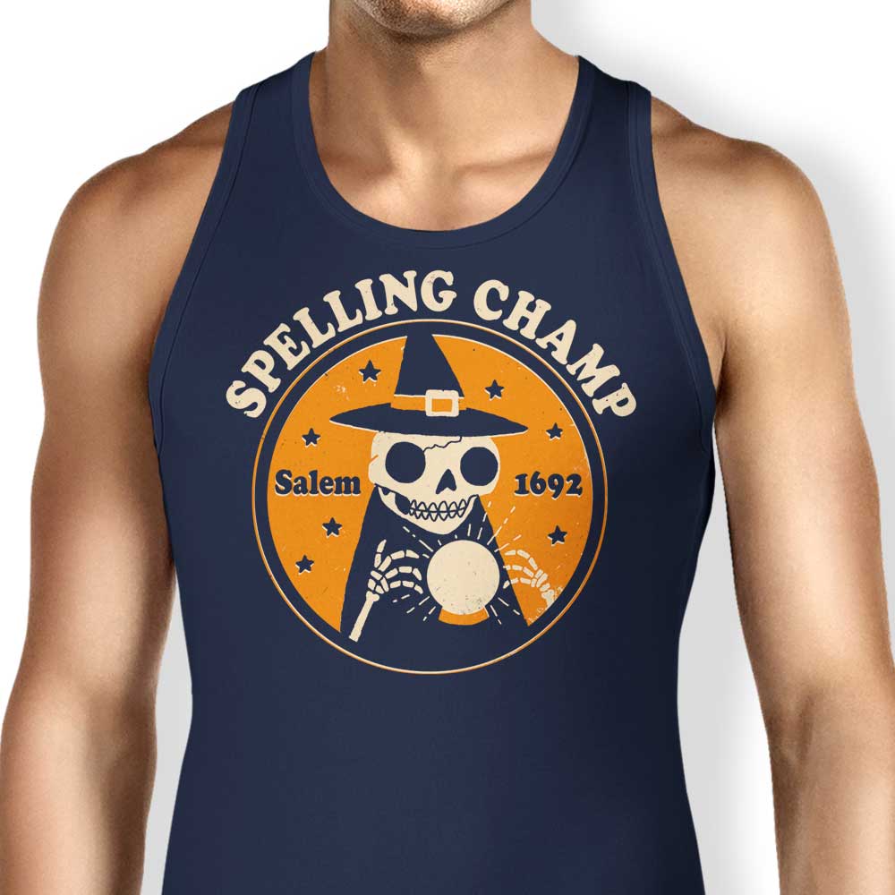 Spelling Champ Men's and Women's Unisex Stylish Tank Top