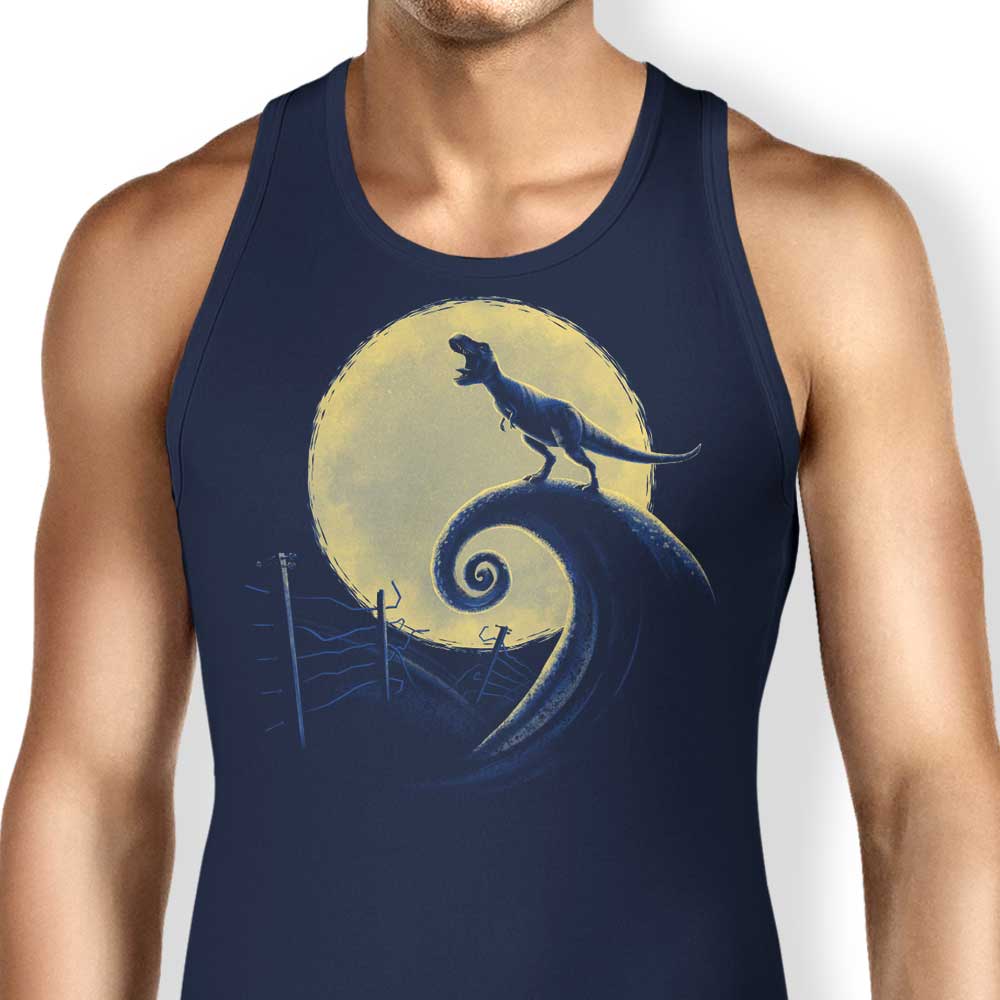 Teesgeex's Terrifying Jurassic Nightmare Tank Top
