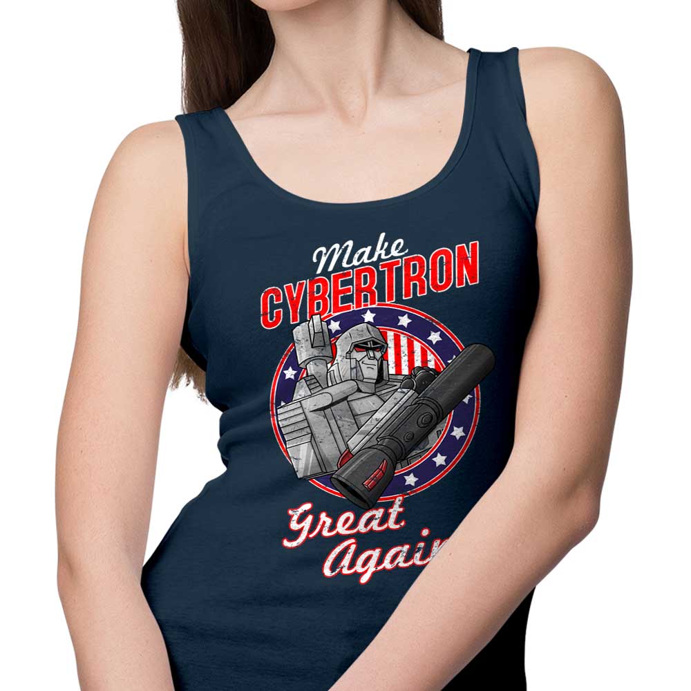 Skullpy's 'Make Cybertron Great Again' Comfortable Unisex and Women's Tank Tops