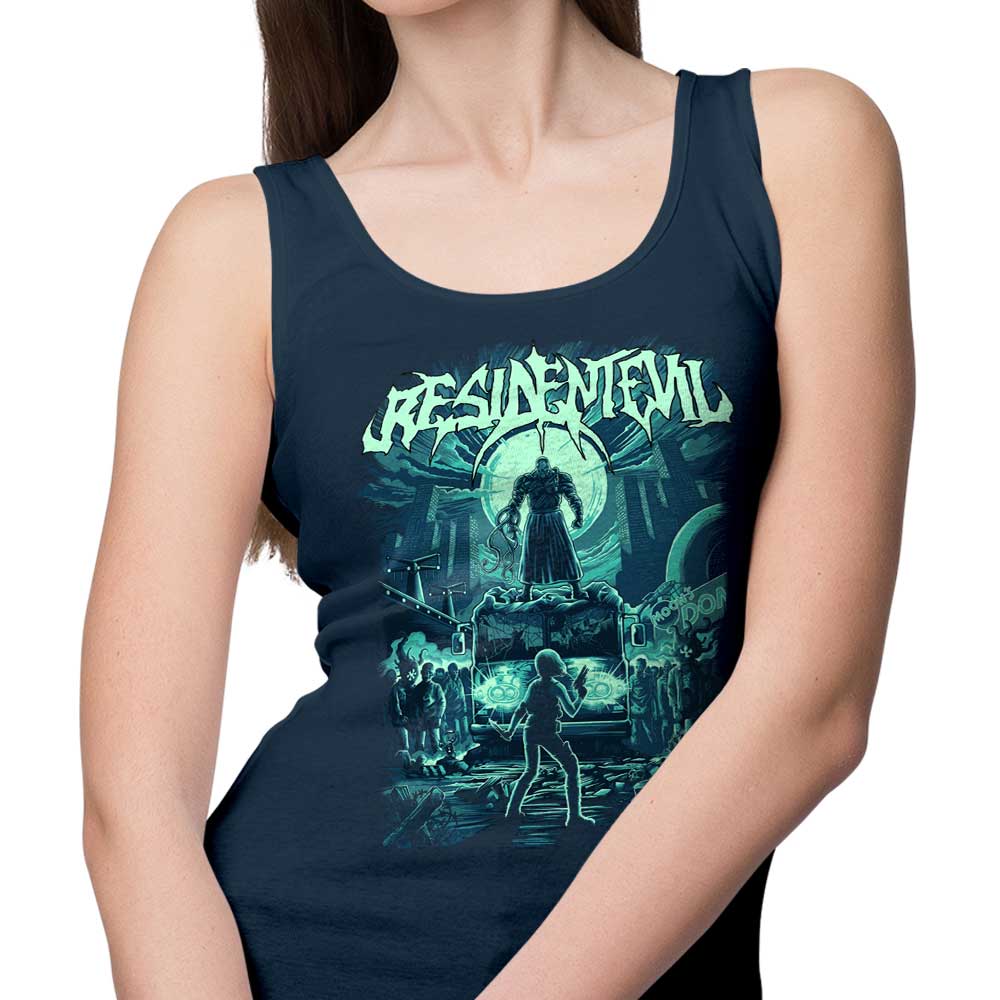 Stylish Nemesis City Tank Top from Dracula Byte