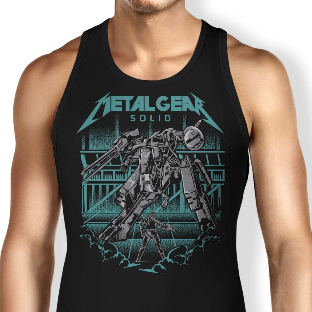 Stylish Heavy Metal Design Tank Top