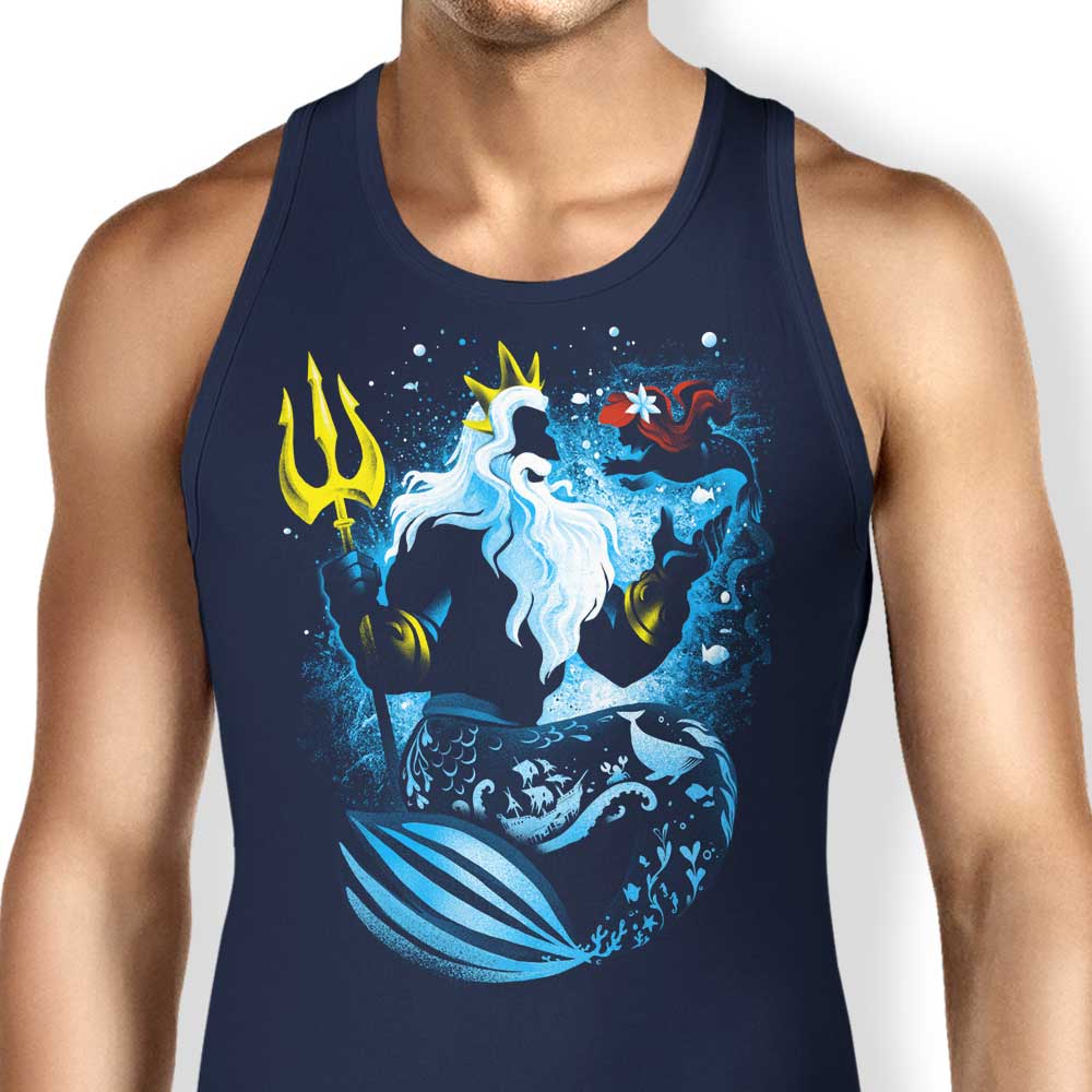 The Majestic King of the Sea - Men's and Women's Unisex Tank Tops
