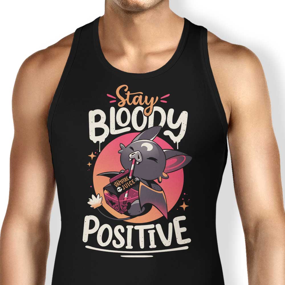 Stay Bloody Positive Comfortable Cotton Tank Top for Men and Women