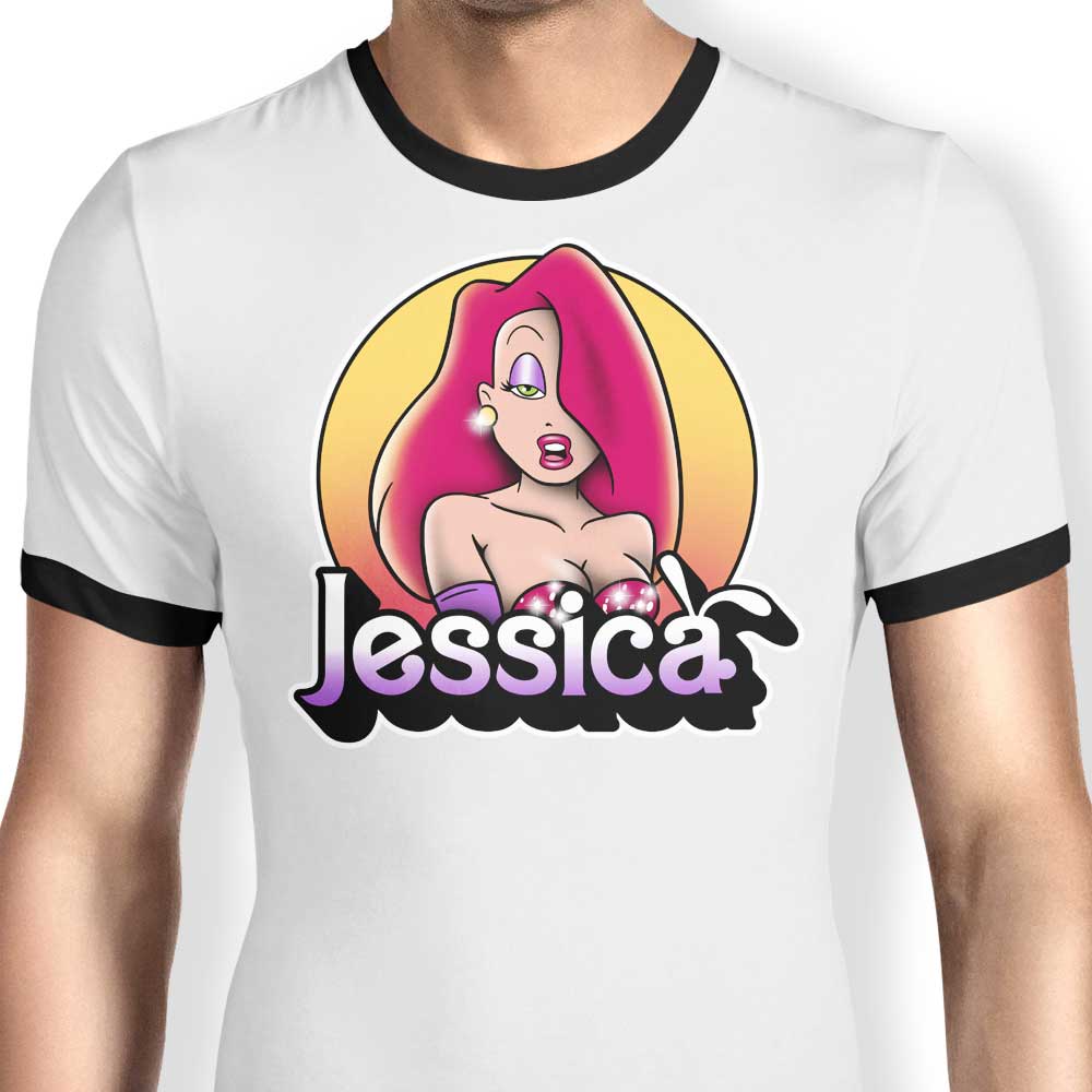 Men's Getsousa Jessica Premium Ringer T - Shirt in S to 4XL Sizes