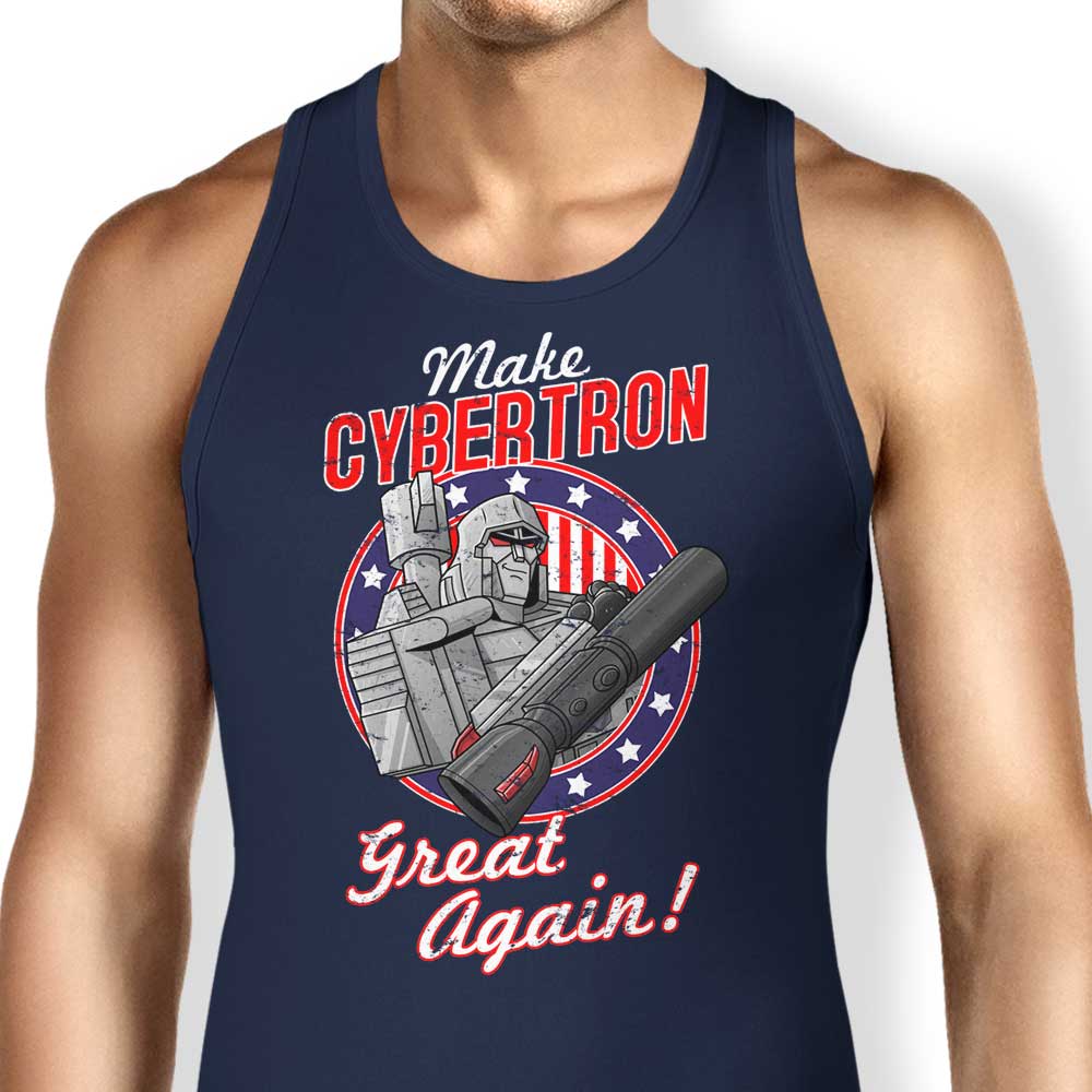 Skullpy's 'Make Cybertron Great Again' Comfortable Unisex and Women's Tank Tops