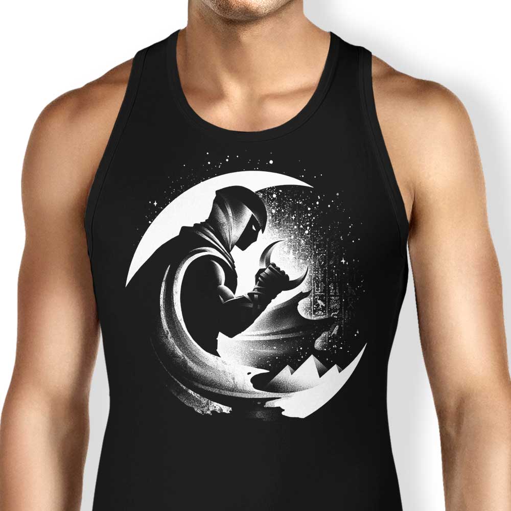 Alemaglia's The Crescent Moon Stylish Men's and Women's Tank Top