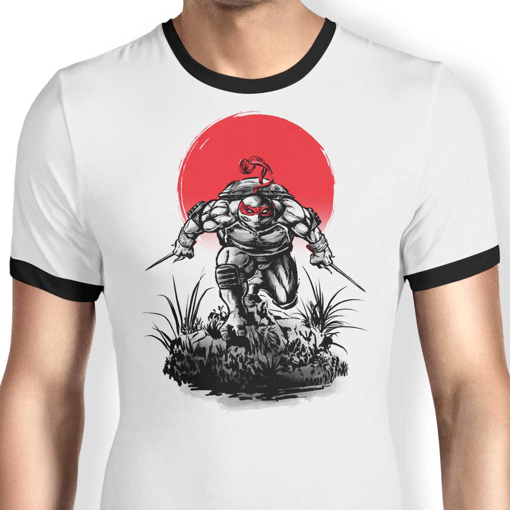 Raph Under the Sun Men's Stylish Ringer T-Shirt for All-Day Comfort