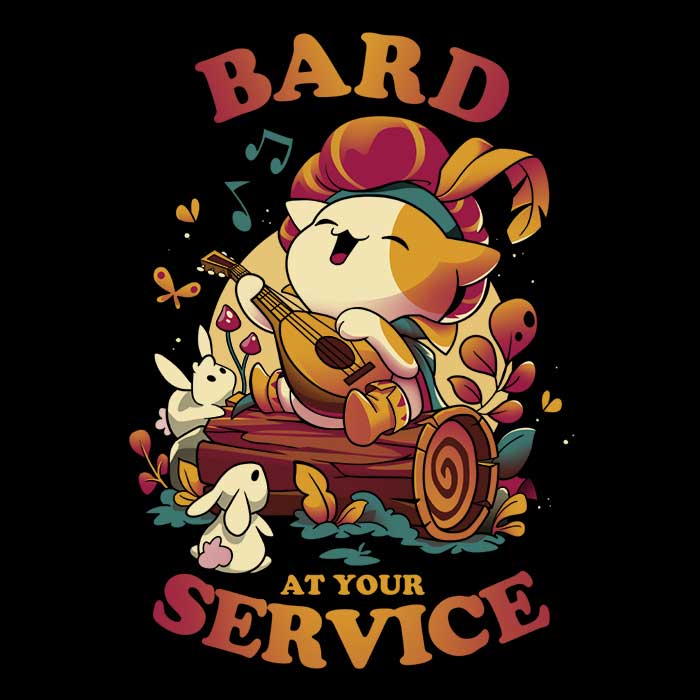 Snouleaf's Bard at Your Service - Comfortable Men's and Women's Unisex Tank Tops