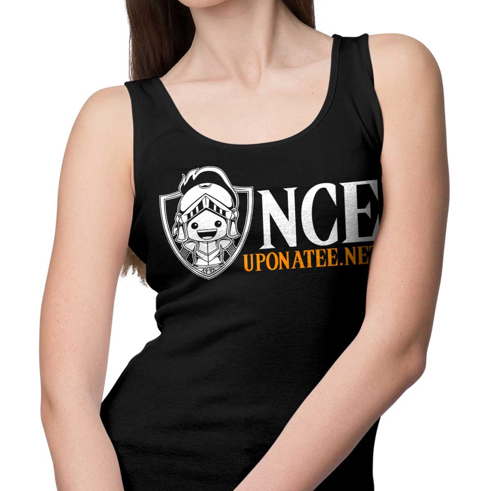 Once Upon a Tee OUAT Shield Logo Men's and Women's Tank Top Collection