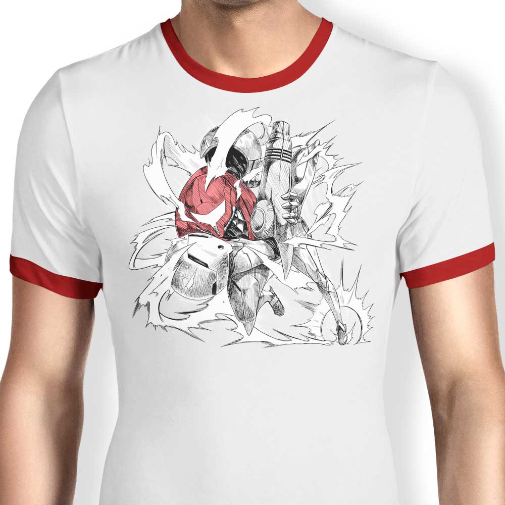 Stylish Dashing Hunter Men's Ringer Cotton T-Shirt