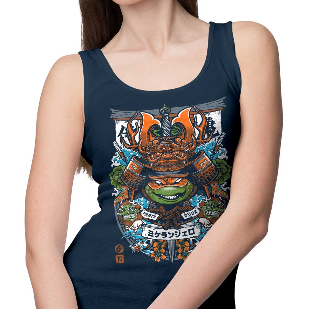 Cool Samurai - Inspired Party Tank Top by Arinesart