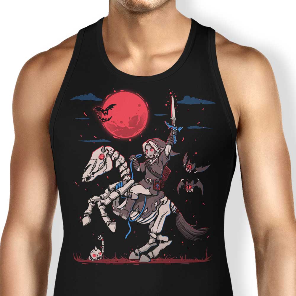 The Blood Moon Rises - Stylish Women's Tank Top by TechraNova