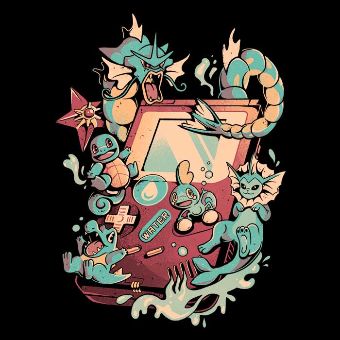 Water Game-themed Tank Top for Casual Wear