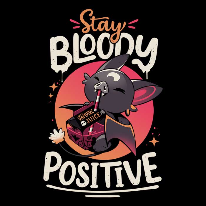 Stay Bloody Positive Comfortable Cotton Tank Top for Men and Women