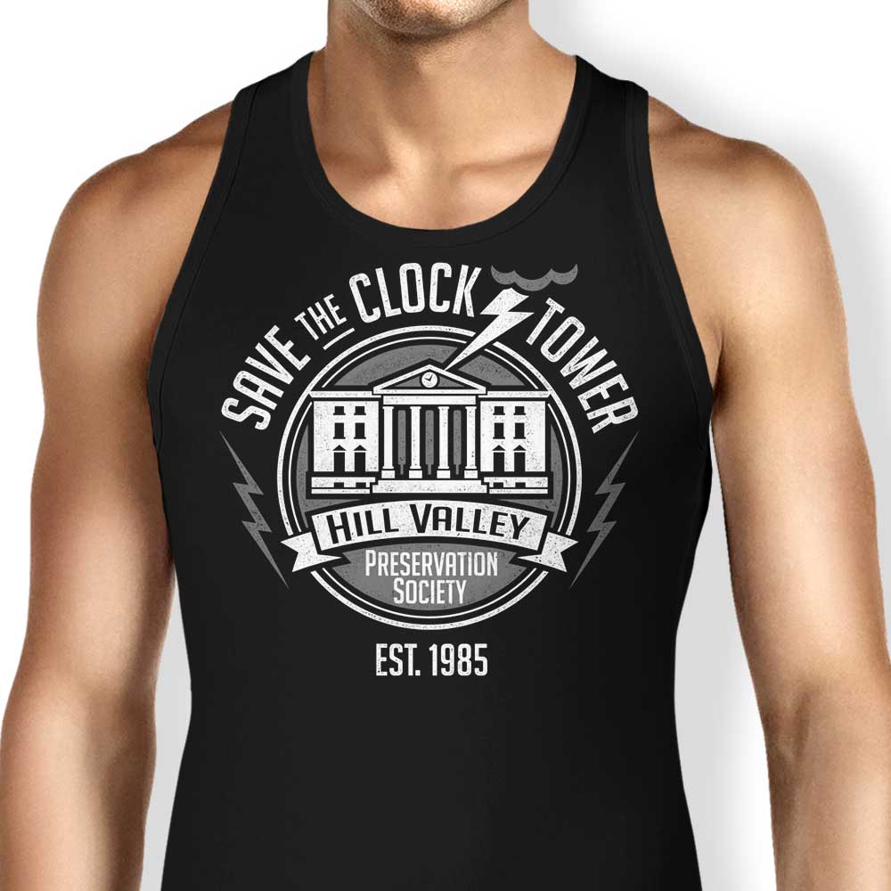 Save the Clock Tower Design - Stylish Men's and Women's Tank Top