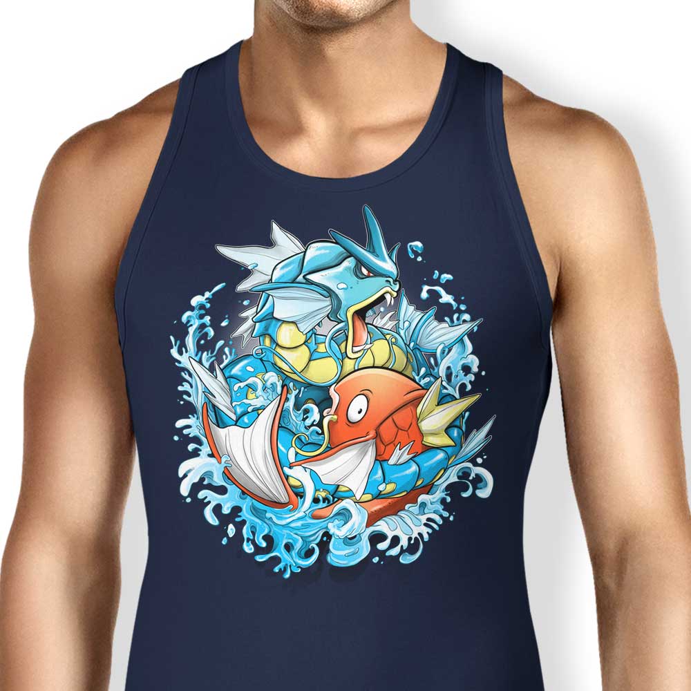 Alemaglia Slash Koi Men's and Women's Comfortable Tank Tops