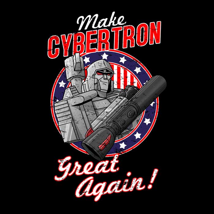 Skullpy's 'Make Cybertron Great Again' Comfortable Unisex and Women's Tank Tops