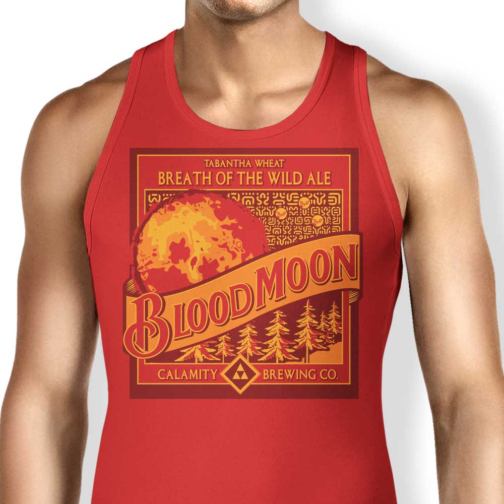 Blood Moon Themed Men's and Women's Unisex Comfortable Tank Top