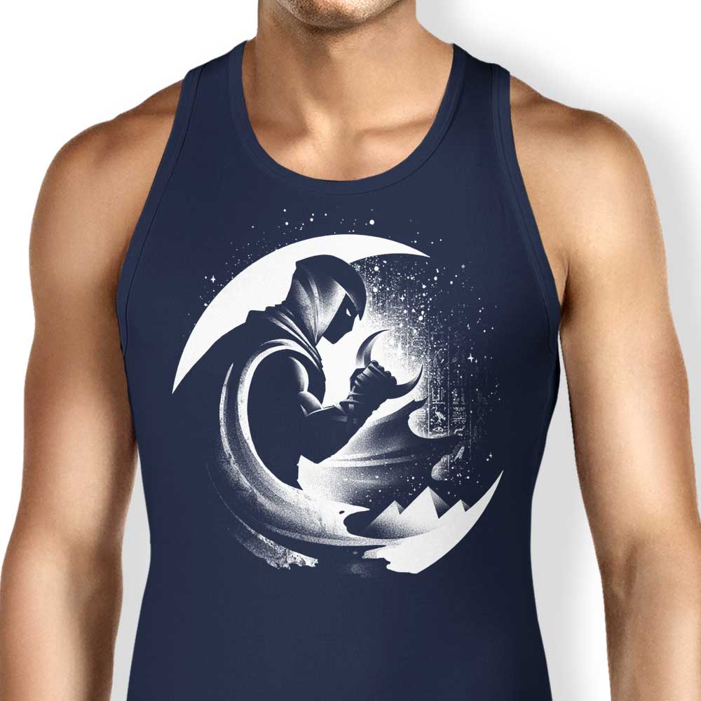 Alemaglia's The Crescent Moon Stylish Men's and Women's Tank Top