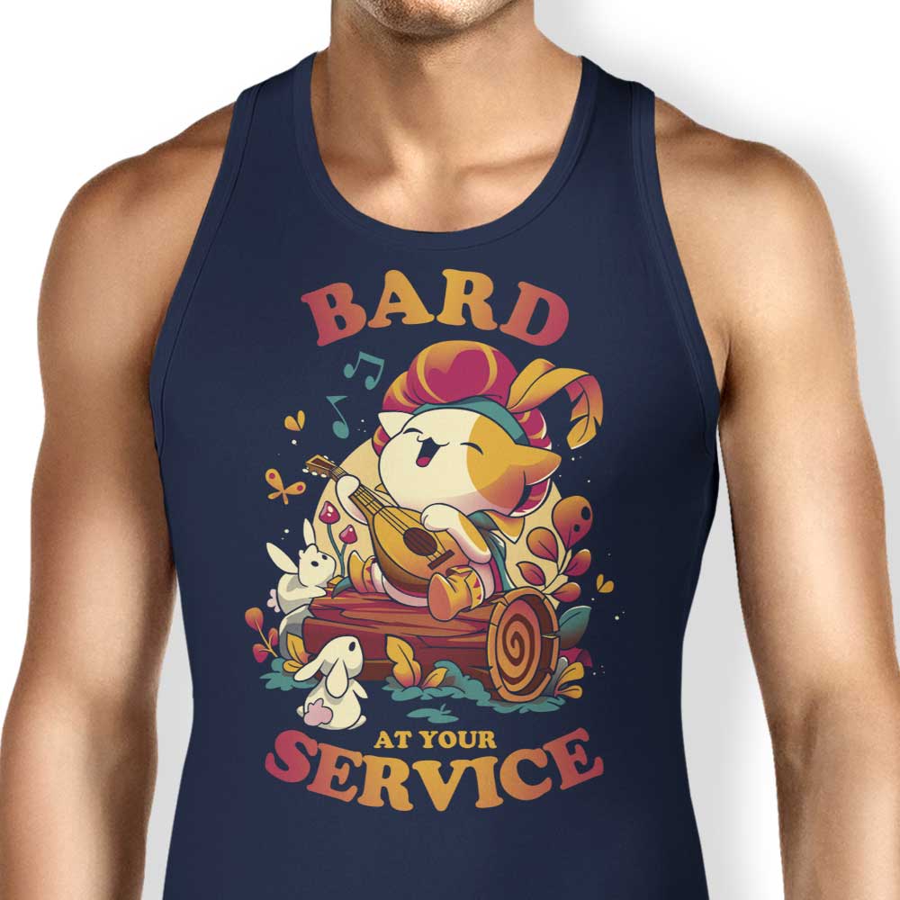 Snouleaf's Bard at Your Service - Comfortable Men's and Women's Unisex Tank Tops